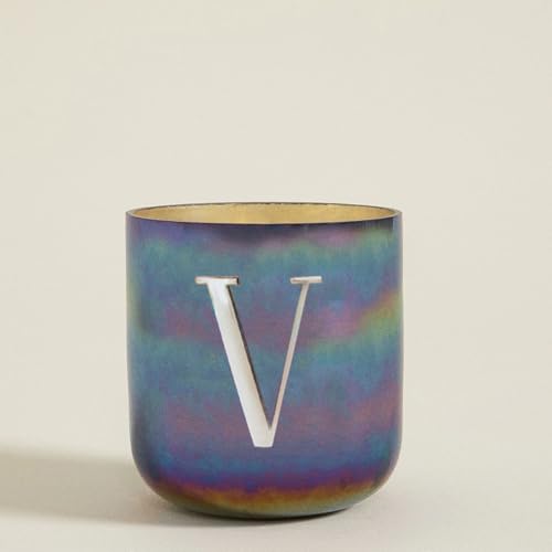 Duftkerze mit Chakra-Metallbuchstaben – Weiße Orchidee mit ihrem einzigartigen Blumenaroma – Stilvolle Heimdekoration mit personalisierter Glaskerze | Rotguss - V Duftkerze mit Chakra-Metallbuchstaben – Weiße Orchidee mit ihrem einzigartigen Blumenaroma – Stilvolle Heimdekoration mit personalisierter Glaskerze | Rotguss - V von Chakra