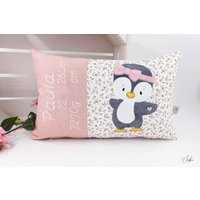 Namenskissen Pinguin Mädchen Kissen Mit Name Dekokissen Wunschname Geschenk Geburt Taufe Schulbeginn Namenskissen Pinguin Mädchen Kissen Mit Name Dekokissen Wunschname Geschenk Geburt Taufe Schulbeginn von Chalisu