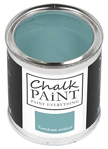 Chalk Paint Everything® Turchese Antico (Antik-Türkis) - (750 ml) Wasserbasierte Kreidefarbe für Shabby-Chic-Möbel, Dekoration und Recycling-Projekte – Ungiftig, leicht anzuwenden Chalk Paint Everything® Turchese Antico (Antik-Türkis) - (750 ml) Wasserbasierte Kreidefarbe für Shabby-Chic-Möbel, Dekoration und Recycling-Projekte – Ungiftig, leicht anzuwenden von Chalk PAiNT PAINT EVERYTHING