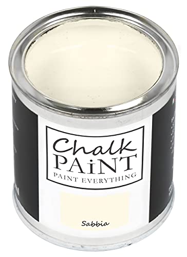 Chalk Paint Everything® Sabbia Kreidefarbe Wasserbasis für Alle Oberflächen einfach zu verarbeiten ohne schlechten Geruch - Chalk Paint Extra Matt (750 ml) von Chalk PAiNT PAINT EVERYTHING