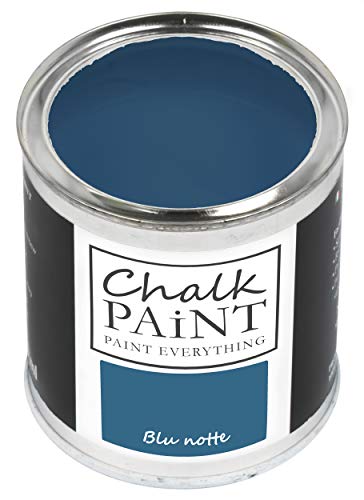 Chalk Paint Everything® Blu notte Kreidefarbe Wasserbasis für Alle Oberflächen einfach zu verarbeiten ohne schlechten Geruch - Chalk Paint Extra Matt (250 ml) von Chalk PAiNT PAINT EVERYTHING