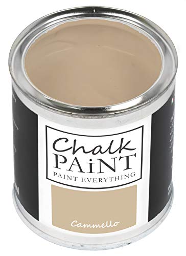 Chalk Paint Everything® Cammello Kreidefarbe Wasserbasis für Alle Oberflächen einfach zu verarbeiten ohne schlechten Geruch - Chalk Paint Extra Matt (250 ml) von Chalk PAiNT PAINT EVERYTHING