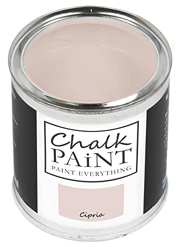 Chalk Paint Everything® Cipria Kreidefarbe Wasserbasis für Alle Oberflächen einfach zu verarbeiten ohne schlechten Geruch - Chalk Paint Extra Matt (750 ml) von Chalk PAiNT PAINT EVERYTHING