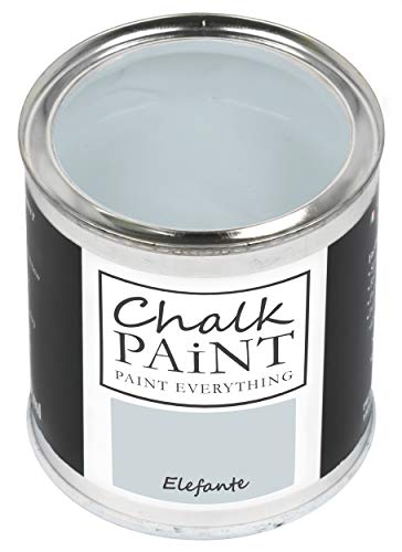 Chalk Paint Everything® Elefante Kreidefarbe Wasserbasis für Alle Oberflächen einfach zu verarbeiten ohne schlechten Geruch - Chalk Paint Extra Matt (250 ml) von Chalk PAiNT PAINT EVERYTHING