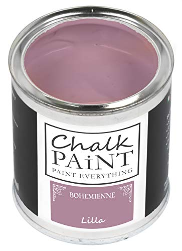 Chalk Paint Everything® Lilla Kreidefarbe Wasserbasis für Alle Oberflächen einfach zu verarbeiten ohne schlechten Geruch - Chalk Paint Extra Matt (250 ml) von Chalk PAiNT PAINT EVERYTHING