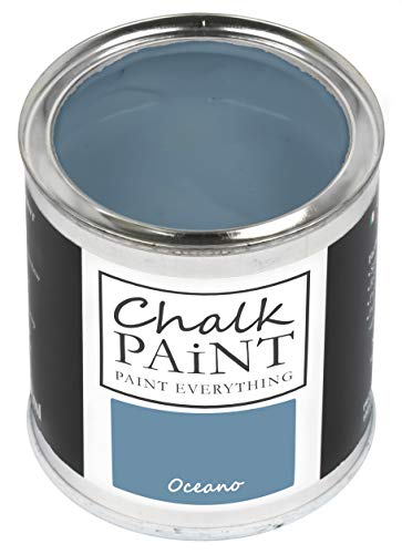 Chalk Paint Everything® Oceano Kreidefarbe Wasserbasis für Alle Oberflächen einfach zu verarbeiten ohne schlechten Geruch - Chalk Paint Extra Matt (250 ml) von Chalk PAiNT PAINT EVERYTHING