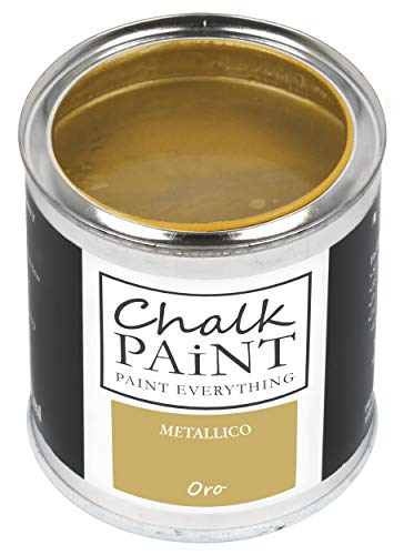 Chalk Paint Everything® Oro Kreidefarbe Wasserbasis für Alle Oberflächen einfach zu verarbeiten ohne schlechten Geruch - Chalk Paint Extra Matt (250 ml) von Chalk PAiNT PAINT EVERYTHING