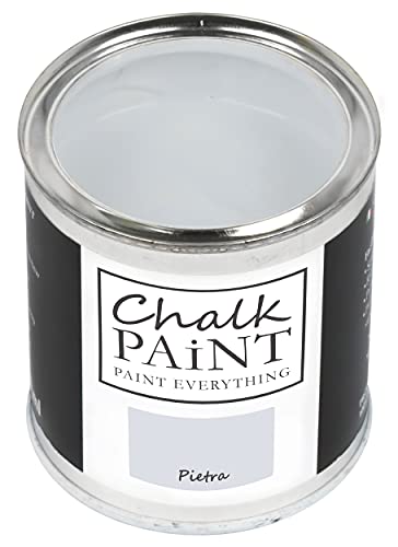 Chalk Paint Everything® Pietra Kreidefarbe Wasserbasis für Alle Oberflächen einfach zu verarbeiten ohne schlechten Geruch - Chalk Paint Extra Matt (750 ml) von Chalk PAiNT PAINT EVERYTHING