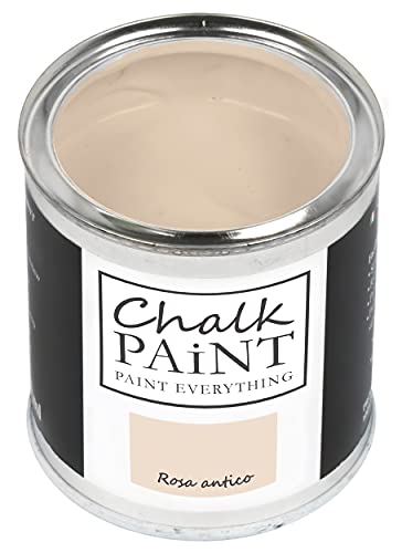 Chalk Paint Everything® Rosa Antico Kreidefarbe Wasserbasis für Alle Oberflächen einfach zu verarbeiten ohne schlechten Geruch - Chalk Paint Extra Matt (750 ml) von Chalk PAiNT PAINT EVERYTHING