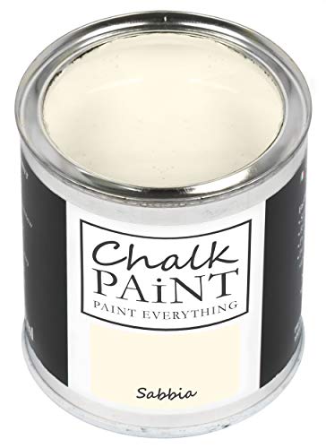Chalk Paint Everything® Sabbia Kreidefarbe Wasserbasis für Alle Oberflächen einfach zu verarbeiten ohne schlechten Geruch - Chalk Paint Extra Matt (250 ml) von Chalk PAiNT PAINT EVERYTHING