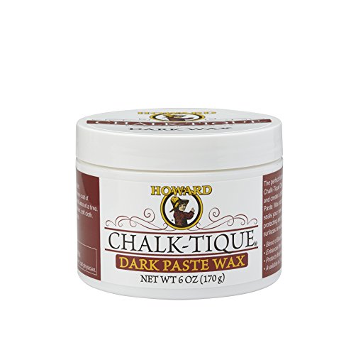chalk-tique Dark Paste Wax – Dark Wax Polish – Not und verbessern Ihr Home Décor Kreide Paint Project – 6 Oz von Howard Products