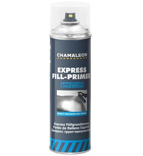 Chamäleon 1K EXPRESS Füll-Grundierung Rapid Speed Quick Primer Grundierfüller 500ml Grau von Chamäleon