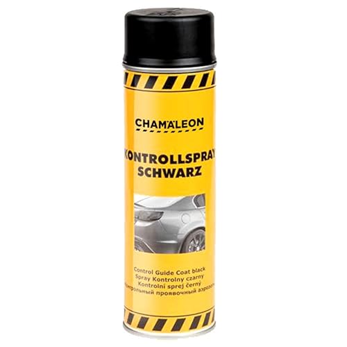 Chamäleon Kontrollschwarz Kontrolllack Kontrollspray Schwarz Matt Acryllack Spray 500ml von Chamäleon