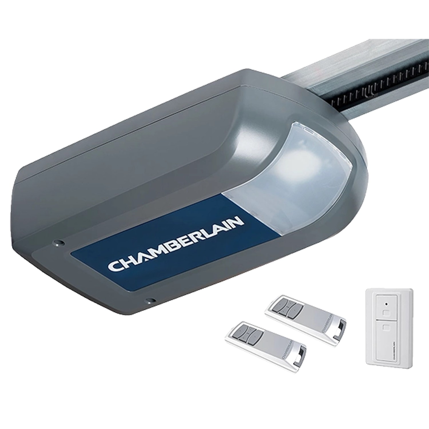 Chamberlain Garagentor-Antrieb ML810EV 800N mit Fernbedienung und Funkwandtaster Smartphone-Bedienung Möglich Chamberlain Garagentor-Antrieb ML810EV 800N mit Fernbedienung und Funkwandtaster Smartphone-Bedienung Möglich von Chamberlain