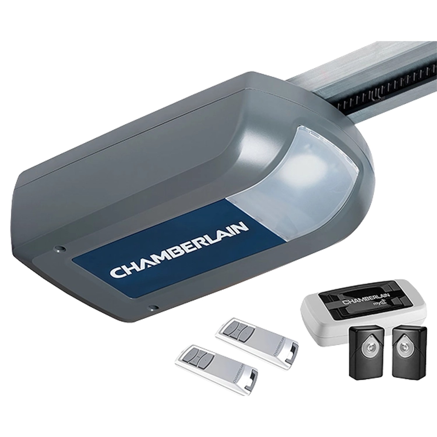 Chamberlain Garagentor-Antrieb ML810EV-Smart 800N mit Fernbedienungen und Smartphone-Bedienung Chamberlain Garagentor-Antrieb ML810EV-Smart 800N mit Fernbedienungen und Smartphone-Bedienung von Chamberlain