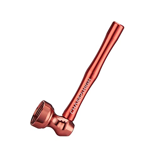 MINI PFEIFE ALU 8,5cm lang + 5 Sieben CHAMP HIGH Aluminium Tabakpfeife Tabak Pipe 4-Varianten 83 (Kupfer) von Champ High