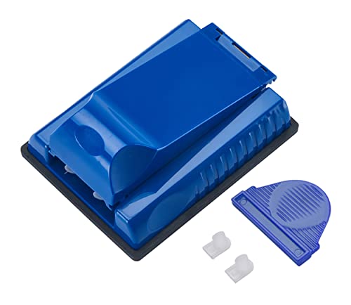 2er ZIGARETTENSTOPFER Champ aus Kunststoff Zigarettenfertiger Zigarettenzubereiter Zigaretten Stopfer Fertiger 4-Varianten 76 (Blau) von Champ