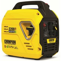 Champion Inverter Stromerzeuger »92001i-DF-EU«, 4 l, Benzin/Gas-Antrieb - gelb von Champion