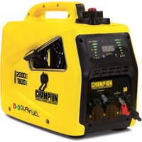 Power Equipment Stromerzeuger Benzin + Gas 2000 Watt, mit LED-Anzeige - Champion von Champion