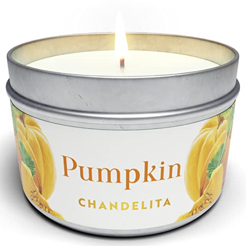 Chandelita Duftkerze Pumpkin mit Zimt für Entspannung & Meditation – Handgemachte Kürbis Duftkerzen aus Sojawachs – Vegane Kerze mit Ätherischen Ölen – Pumpkin Spice Candle – Kerze Kürbis Chandelita Duftkerze Pumpkin mit Zimt für Entspannung & Meditation – Handgemachte Kürbis Duftkerzen aus Sojawachs – Vegane Kerze mit Ätherischen Ölen – Pumpkin Spice Candle – Kerze Kürbis von Chandelita