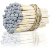 2 "Lange Streichhölzer - Streichholzschachtel-Nachfüllung, Hochzeitsstreichhölzer Großhandelsstreichhölzer Grau von ChandlerStudioShop