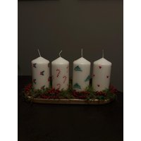 Adventskranz Kerzen von ChandlesStudio