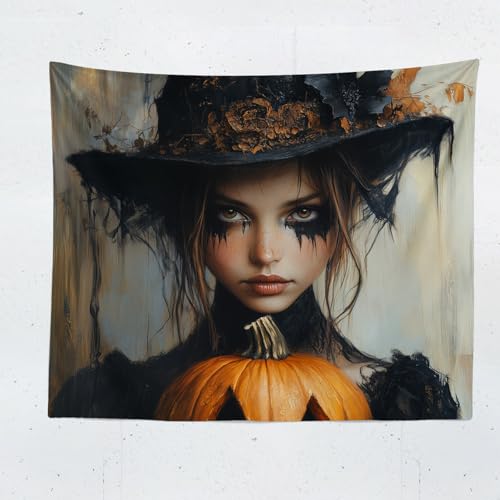 ChangTsing Halloween Totenkopf Skelett Wandteppich, Gothic Halloween Schädel Schwarz Wandbehang Wandtuch Ästhetik Wandkunst-dekor Geister Wandteppich 100X70 CM ChangTsing Halloween Totenkopf Skelett Wandteppich, Gothic Halloween Schädel Schwarz Wandbehang Wandtuch Ästhetik Wandkunst-dekor Geister Wandteppich 100X70 CM von ChangTsing