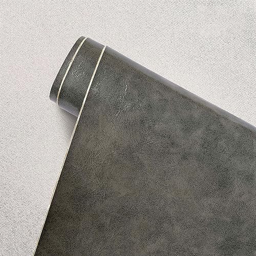 Leder Patch Kit leder-reparaturflicken Strapazierfähiges Kunstleder selbstklebend einfach zu bedienen für Autositze Sofas Bürostuhl Kopfteil dunkelgrau 50 x 138 cm von ChangTsing