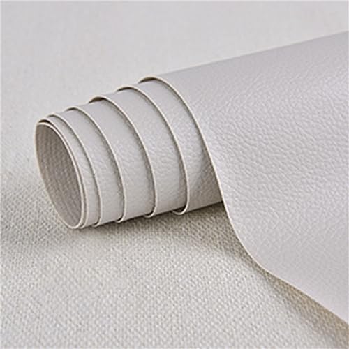 Leder Patch Kit leder-reparaturflicken Strapazierfähiges Kunstleder selbstklebend einfach zu bedienen für Autositze Sofas Bürostuhl Kopfteil hellgrau 2 30 x 137 cm von ChangTsing