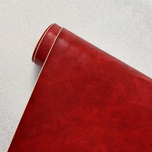 Leder Patch Kit leder-reparaturflicken Strapazierfähiges Kunstleder selbstklebend einfach zu bedienen für Autositze Sofas Bürostuhl Kopfteil rot 3 60 x 138 cm von ChangTsing