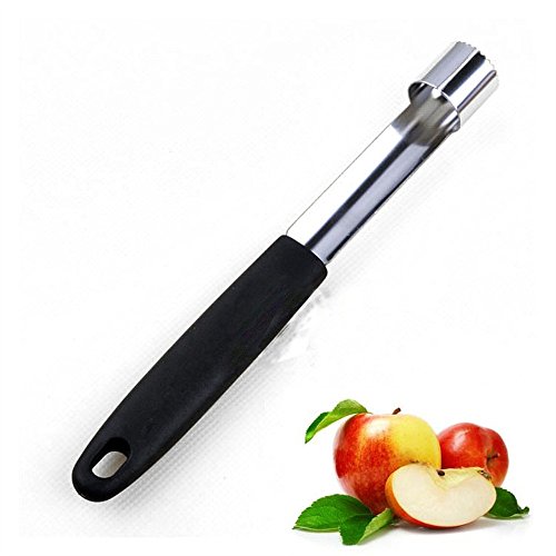 Changtai Apfelentkerner Apfelausstecher mit Scharfer Edelstahl-Klinge und Griff Apfelkernausstecher Apfelteiler Apfel Entkerner für Home Küche Obst Gemüse von Changtai