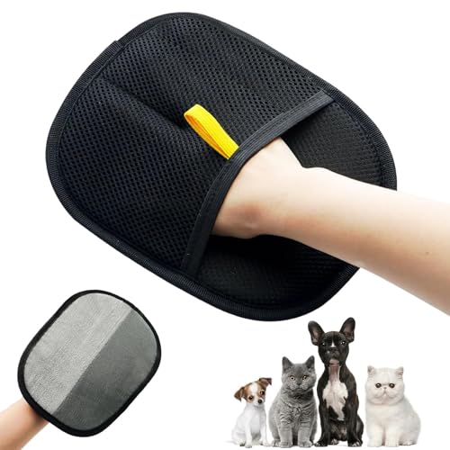 Changtai Doppelseitige Tierhaarentferner Handschuh 3pcs Wiederverwendbar Fell Magnet Handschuh Bürste Haarentfernungshandschuh zur Entfernung sie Tierhaaren von Couch Möbel Teppich Autositz Changtai Doppelseitige Tierhaarentferner Handschuh 3pcs Wiederverwendbar Fell Magnet Handschuh Bürste Haarentfernungshandschuh zur Entfernung sie Tierhaaren von Couch Möbel Teppich Autositz von Changtai