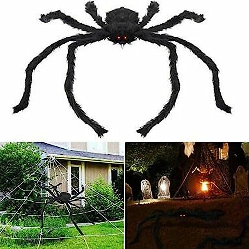 Changtai Halloween Spinne Spielzeug Deko, Horror Deko Garten Riesige Halloween-Spinne Dekorationen für Outdoor Innen Garten Rasen Party Karneval Mottoparty Changtai Halloween Spinne Spielzeug Deko, Horror Deko Garten Riesige Halloween-Spinne Dekorationen für Outdoor Innen Garten Rasen Party Karneval Mottoparty von Changtai