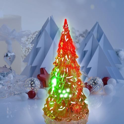 Changtai Weihnachtsdeko Acryl Weihnachtsbaum mit LED Beleuchtung Christmas Tree Night Light LED Tannenbaum Nachtlicht Weihnachten Deko LED Christbaum Lampe Weihnachtsbeleuchtung Changtai Weihnachtsdeko Acryl Weihnachtsbaum mit LED Beleuchtung Christmas Tree Night Light LED Tannenbaum Nachtlicht Weihnachten Deko LED Christbaum Lampe Weihnachtsbeleuchtung von Changtai