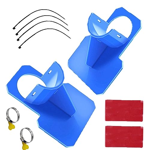 2 Stück Schwimmbad Rohrhalterung, Blau Pool Schlauchhalter,Changyeah Schwimmbad Rohrhalterung,Pool Schlauch Zubehör mit Anti-Durchstichen, Anti-Reißen, Anti-Strain von Changyeah