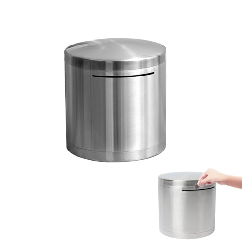 Changyeah Erwachsene Sparkasse,Sicheres Sparkasse Edelstahl,Erwachsene Groß,Erwachsene.Die Gewohnheit Zum Sparen,Sichere Geld Sparkasse,Spardosen von Changyeah