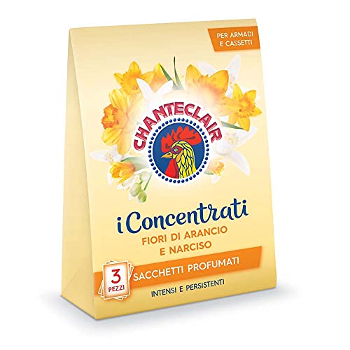 Chanteclair, Duftsäckchen I Konzentrat Orange und Narzisse - 1 Packung mit 3 Stück von Chanteclair