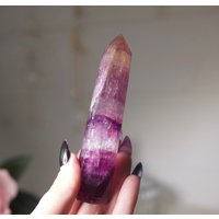 Pink/Lila Fluorit Punkt | 3 von ChantillyAura