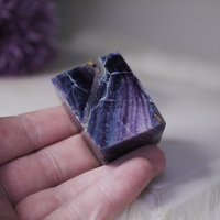 Seidiger Samt Fluorit Freeform | 4 von ChantillyAura