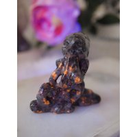 Yooperlit/Feuerstein Totenkopf Oktopus Uv Reaktiv von ChantillyAura