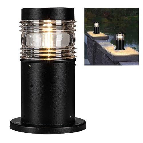 Chao Zan Außen-Standleuchte, stilvolle Außenbeleuchtung, Outdoor LED Wege-Leuchte, Pollerleuchte, Weg-Beleuchtung,Garten-Wandbeleuchtung,E27 max. 40W, ohne Glühbirne (Typ: B) von Chao Zan