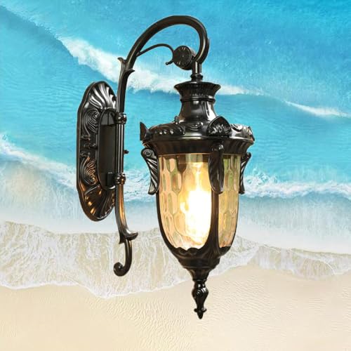 Chao Zan Außenlampe Außenlampe Wand E27 Wandleuchte Außen IP65 Wasserdicht Wandlampe Aussen Schwarz Ausenbeleutung Hauswand Innen Laterne Aluminium Glas Metall Wandstrahler Veranda Villa Garten Hof Chao Zan Außenlampe Außenlampe Wand E27 Wandleuchte Außen IP65 Wasserdicht Wandlampe Aussen Schwarz Ausenbeleutung Hauswand Innen Laterne Aluminium Glas Metall Wandstrahler Veranda Villa Garten Hof von Chao Zan