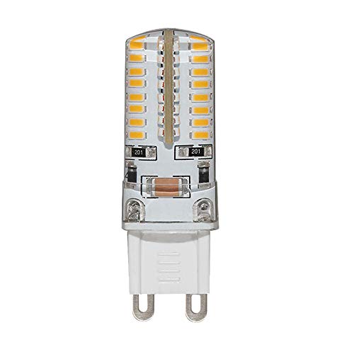 Chao Zan G9 LED Glühbirnen 4W, kein Flackern, 360° Abstrahlwinkel, nicht dimmbar G9 fassung Energie sparen Leuchtmittel (Warmweißes Licht, 1 Stück) von Chao Zan