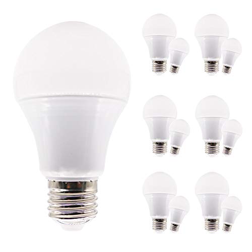 Chao Zan LED Lampe E27 7W (ersetzt 70W) Glühbirne, Energiesparende LED Glühbirne,Kaltes Weiß (6000K),Reflektorlampe, 500 Lumens Lighting, Reflektorlampe,12-er Pack von Chao Zan