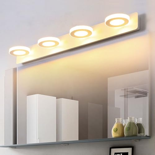 Chao Zan Moderne wandlampe 20W, 4-flammig wandleuchte led badezimmer, spiegelleuchte bad led, 360° Drehbar wandbeleuchtung innen (20W) von Chao Zan