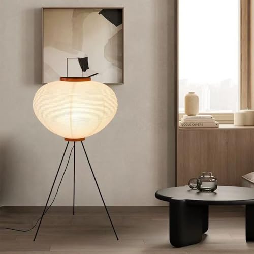 Chao Zan Schreibtischlampe Tischlampen Schreibtischlampen Lampenschirm Laternen Reispapier Lampenschirm Papier Nachttischlampe Lampe Reispapier E27 Stehlampe Tischleuchte Einfache Raumdekoration (C) von Chao Zan