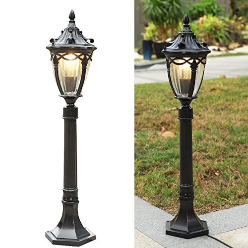 Chao Zan Schwarz Außen Mastleuchte Garten Laterne Landhaus 1 Flammig x 80W IP55 E27 Aluminium Laterne Chao Zan Schwarz Außen Mastleuchte Garten Laterne Landhaus 1 Flammig x 80W IP55 E27 Aluminium Laterne von Chao Zan