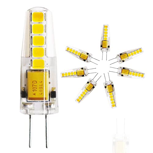 G4 LED Lampen-3W G4 LED Birnen Ersetzt Halogenlampen, 300lm AC/DC 12V LED Leuchtmittel , 2800-3000K Warmweiss Licht Birne G4 LED Glühbirnen, 360° Lichtwinkel Non dimmable für Tischlampe Pendelleuchte von Chao Zan