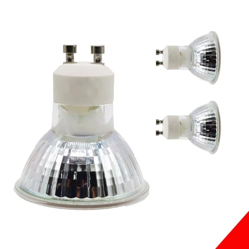 GU10 5W LED Leuchtmittel Kaltweiß 6000K 470 Lumen Spot Strahler Einbauleuchte Energiesparlampe Glühlampe ersetzt 47W Halogen Abstrahlwinkel 120° Spot Strahler SMD 2835 Glas Reflektorlampe (3 Stücke) von Chao Zan