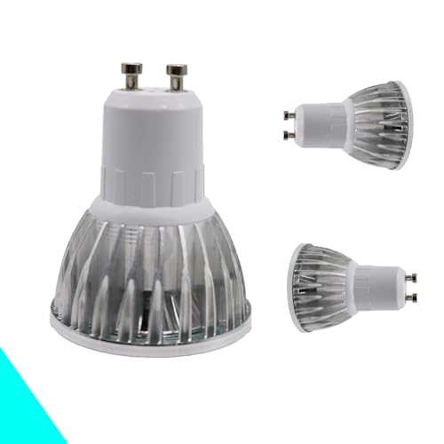 GU10 LED Lampe, 3W 300 Lumen LED Leuchtmittel, 6000 Kelvin Kaltweiß ersetzt 25W Halogenlampen 120° Abstrahlwinkel Energiesparlampe Reflektorlampe Spot Glühbirne Strahler Leuchtmittel Licht (3 Stück) von Chao Zan